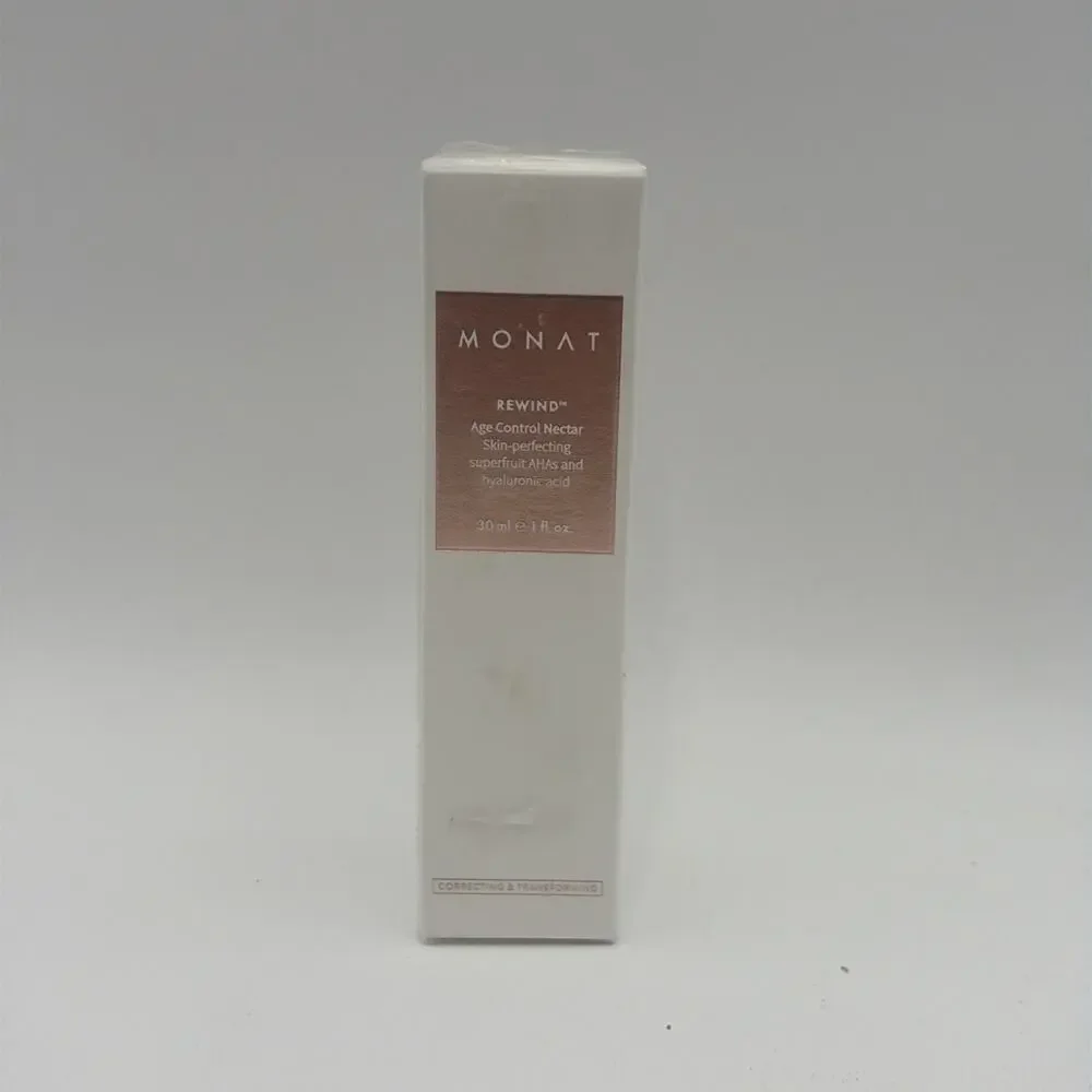 Monat Rewind Age Control Nectar Skin-Perfecting Superfruit AHAs 1 oz New Sealed